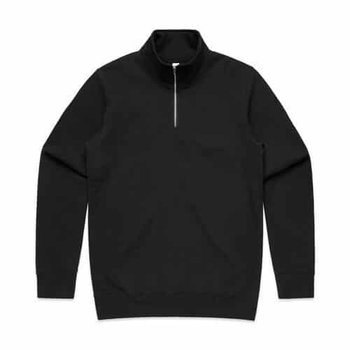 5125 HALF ZIP CREW BLACK 19811 5125 HALF ZIP CREW BLACK 19811