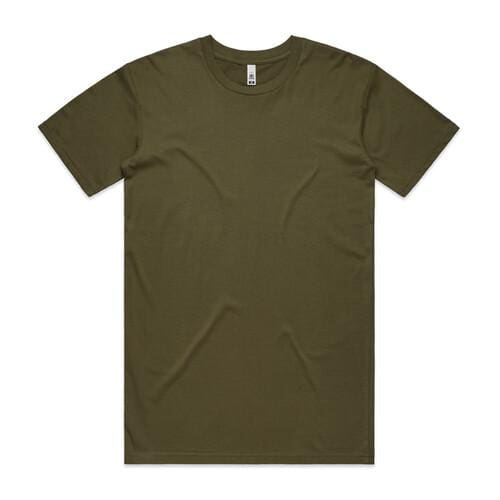 5051 BASIC TEE ARMY 65590 5051 BASIC TEE ARMY 65590