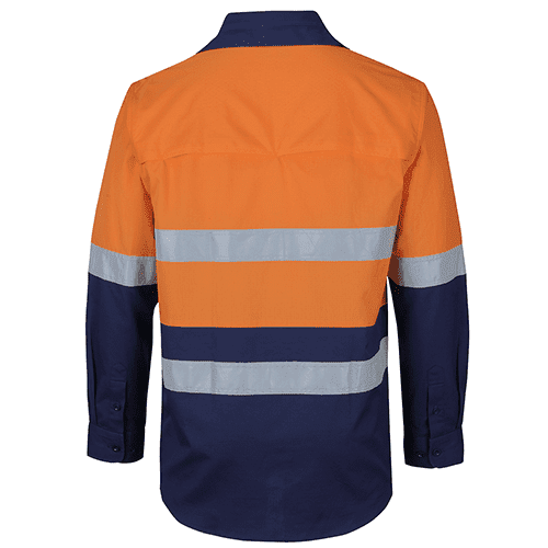 6DNRL CUSTOM HIVIS SHIRT BACK ORANGE 6DNRL CUSTOM HIVIS SHIRT BACK ORANGE