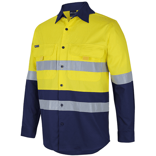 6DNRL CUSTOM HIVIS SHIRT YELLOW 6DNRL CUSTOM HIVIS SHIRT YELLOW