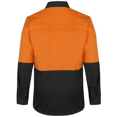 CUSTOM HIVIS SHIRT back CUSTOM HIVIS SHIRT back