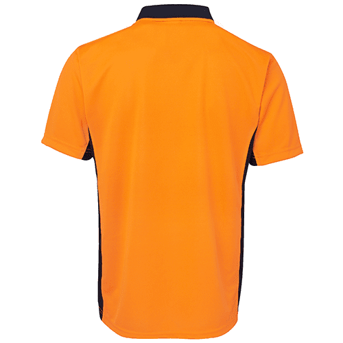 HI VIS SS SPORT POLO 6SPHS ORANGE NAVY HI VIS SS SPORT POLO 6SPHS ORANGE NAVY