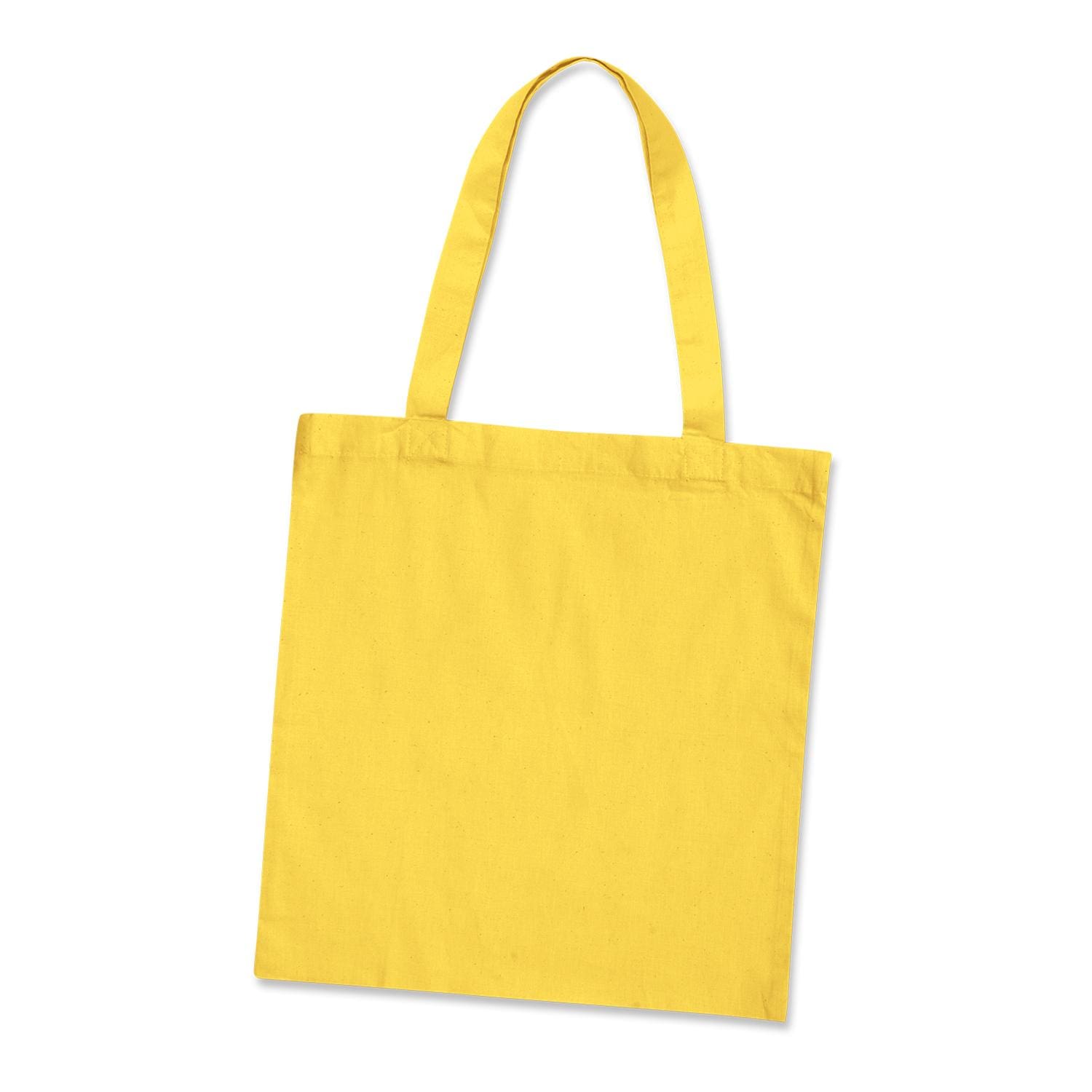 Yellow Budget Sonnet Cotton Tote Bag 107689