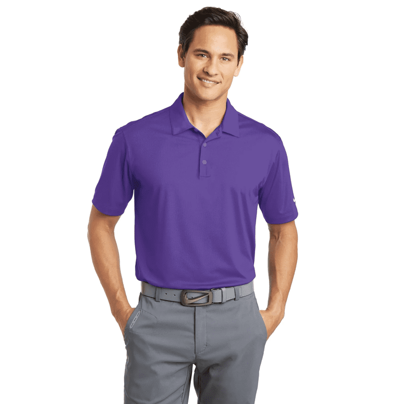 NIKE DRI FIT POLO PURPLE