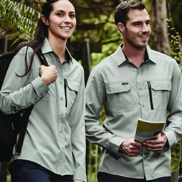 Syzmik Mens Outdoor Long Sleeve Shirt ZW460-06