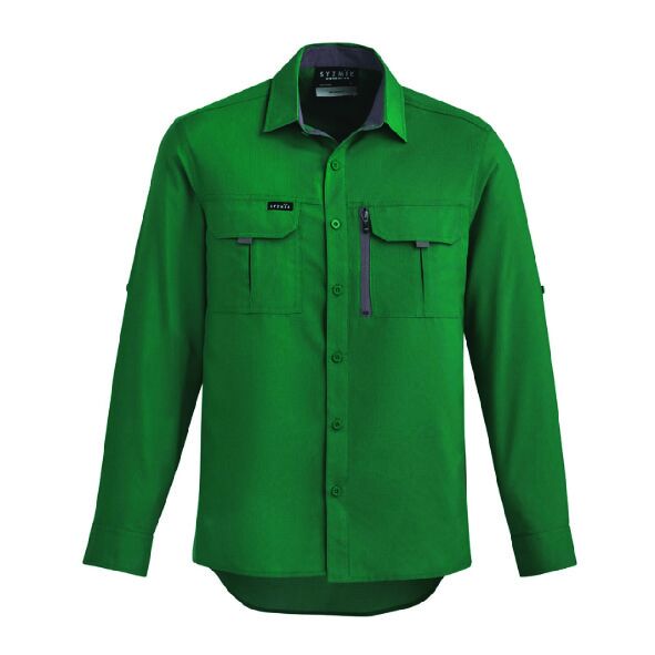 Syzmik Mens Outdoor Long Sleeve Shirt ZW460-08