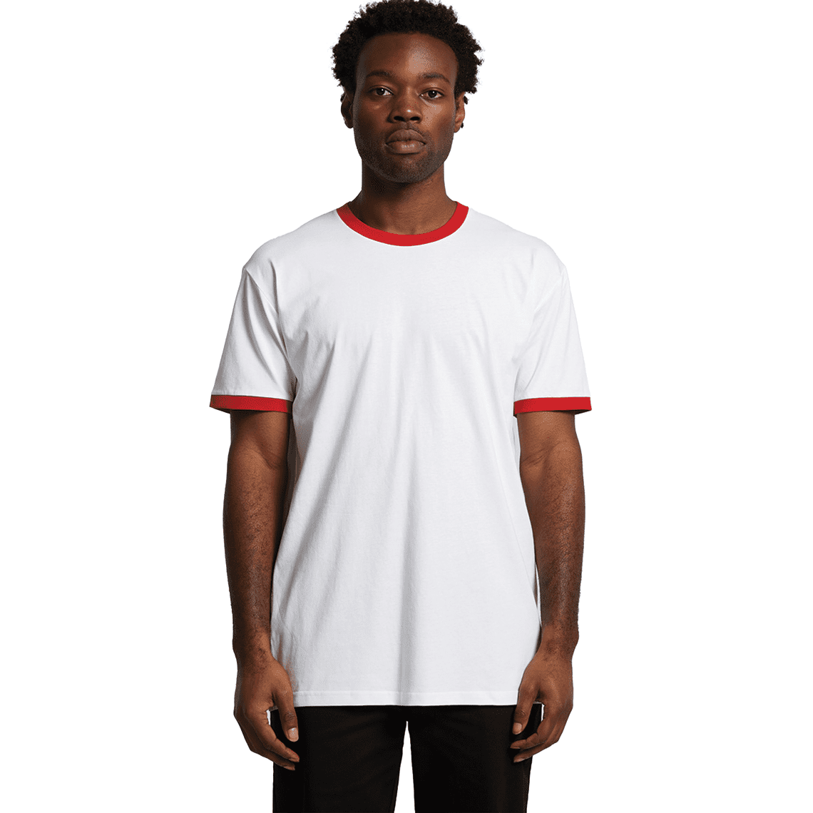 AS COLOUR CUSTOM TSHIRT RINGER TEE