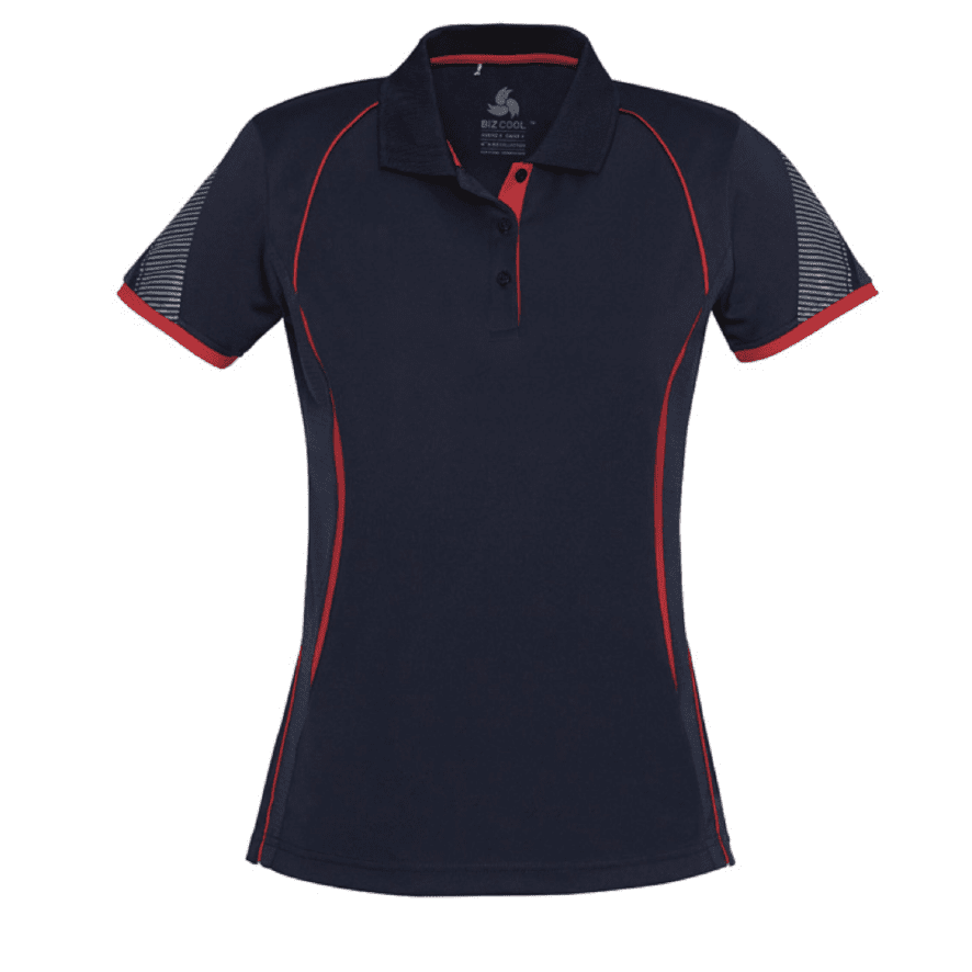 Womens Razor Short Sleeve Polo P405LS-02