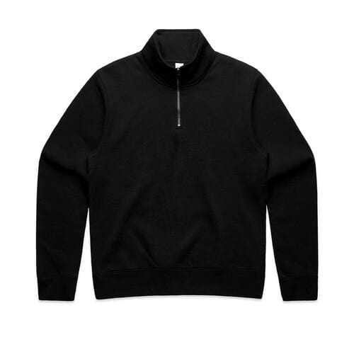4125 WOS HALF ZIP CREW BLACK 44407 4125 WOS HALF ZIP CREW BLACK 44407