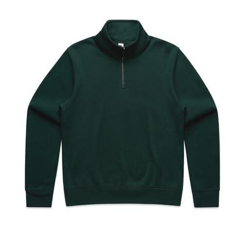4125 WOS HALF ZIP CREW PINE GREEN 41637 4125 WOS HALF ZIP CREW PINE GREEN 41637