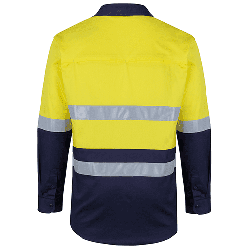 CUSTOM HIVIS SHIRT GOLD COAST back CUSTOM HIVIS SHIRT GOLD COAST back