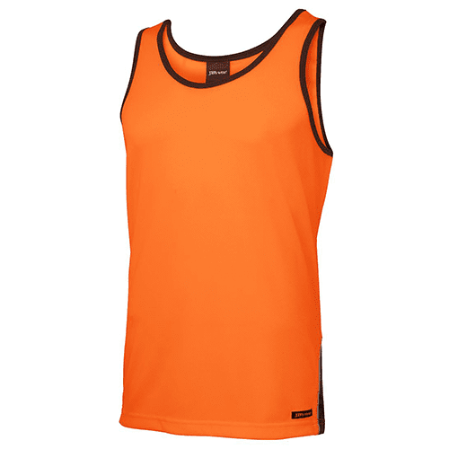 HI VIS 4602.1 CONTRAST SINGLET orange HI VIS 4602.1 CONTRAST SINGLET orange