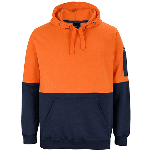 HI VIS PULL OVER HOODIE Navy HI VIS PULL OVER HOODIE Navy