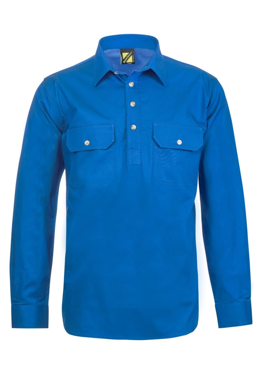 COBALT LIGHTWEIGHT CLOSED FRONT SHIRT WS3029