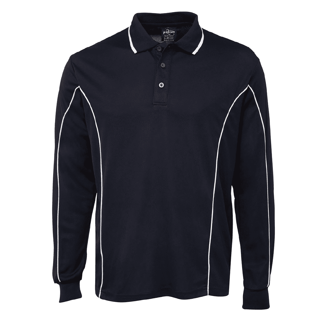 S PIPING POLO 7PIPL-10