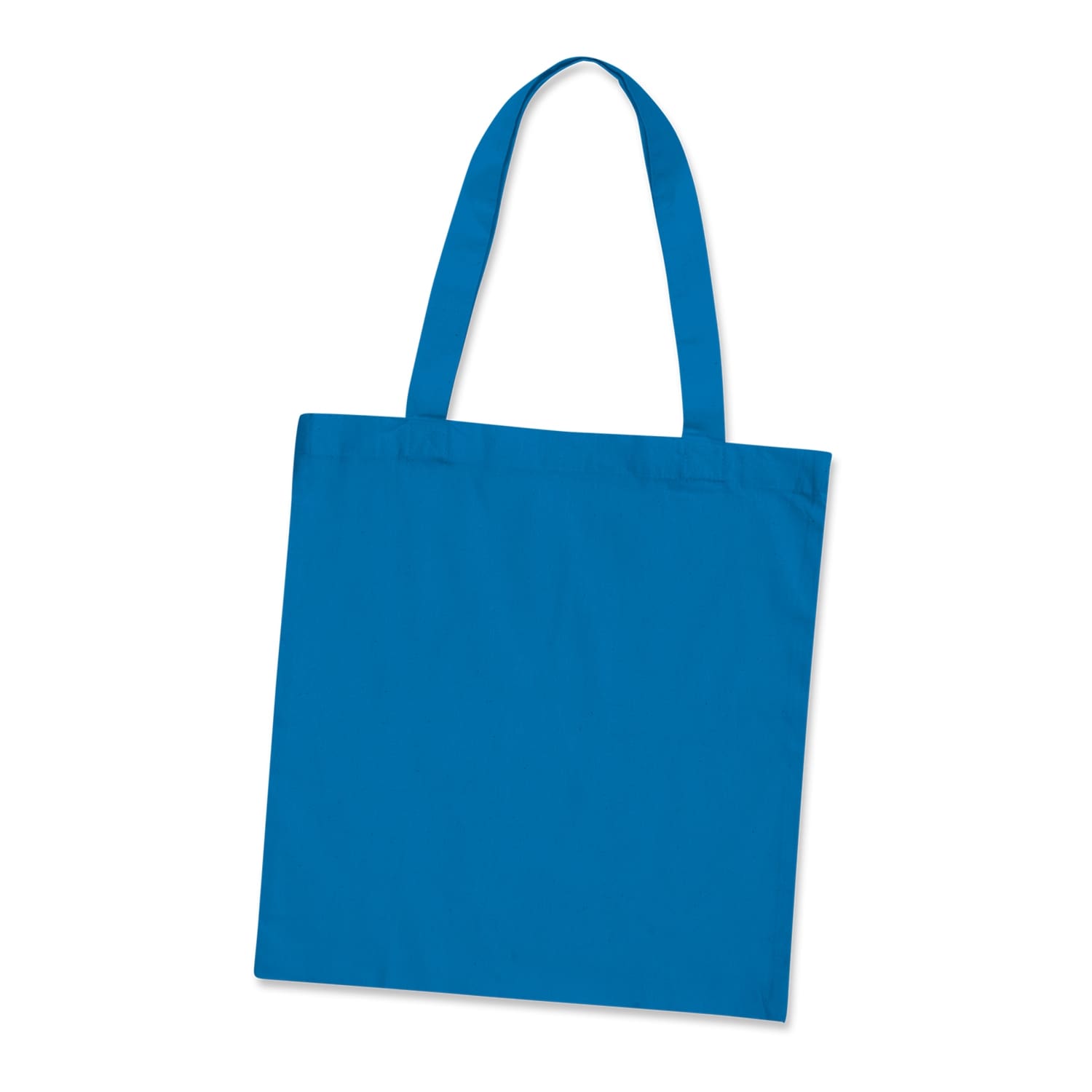 Royal Blue Budget Sonnet Cotton Tote Bag 107689