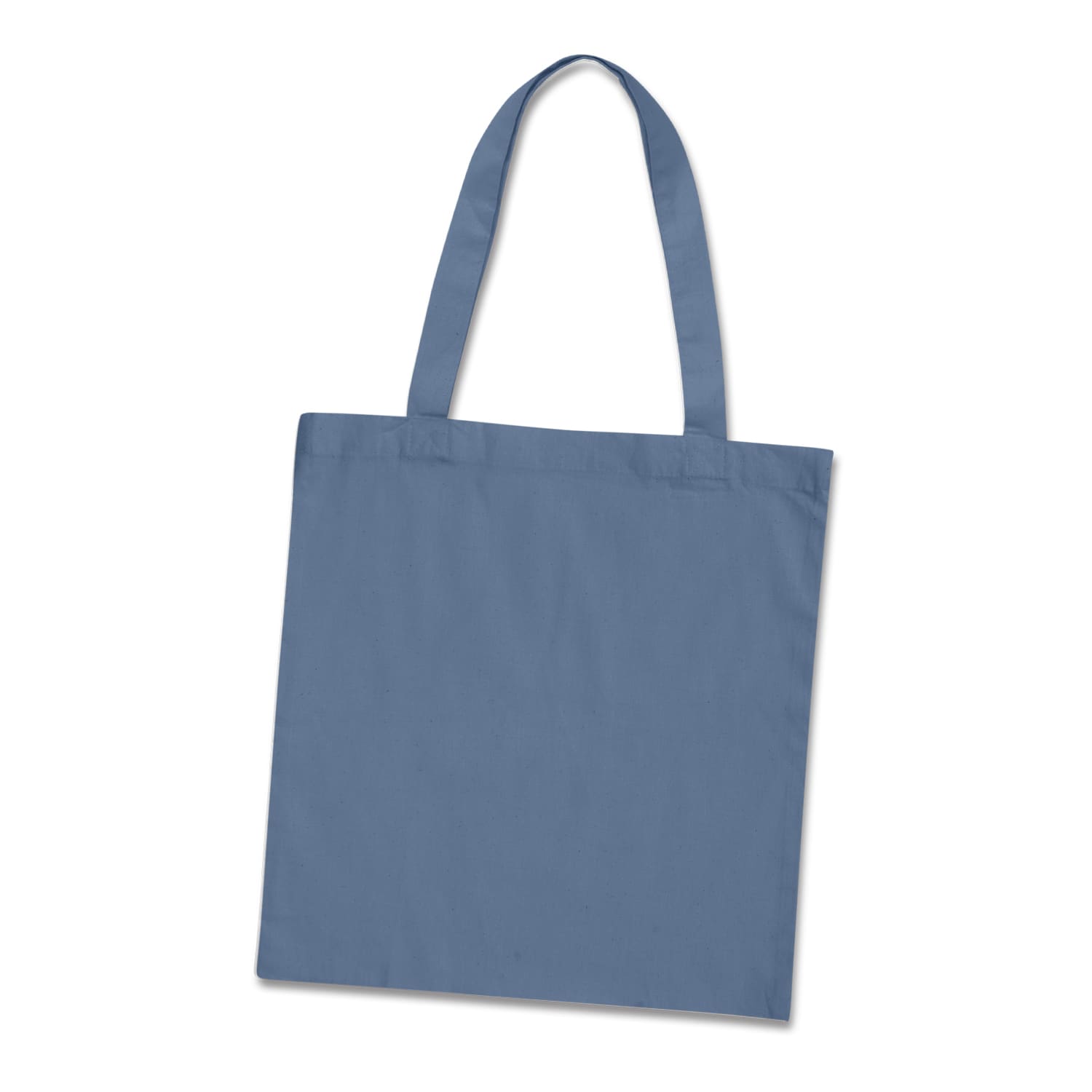 Slate Blue Budget Sonnet Cotton Tote Bag 107689