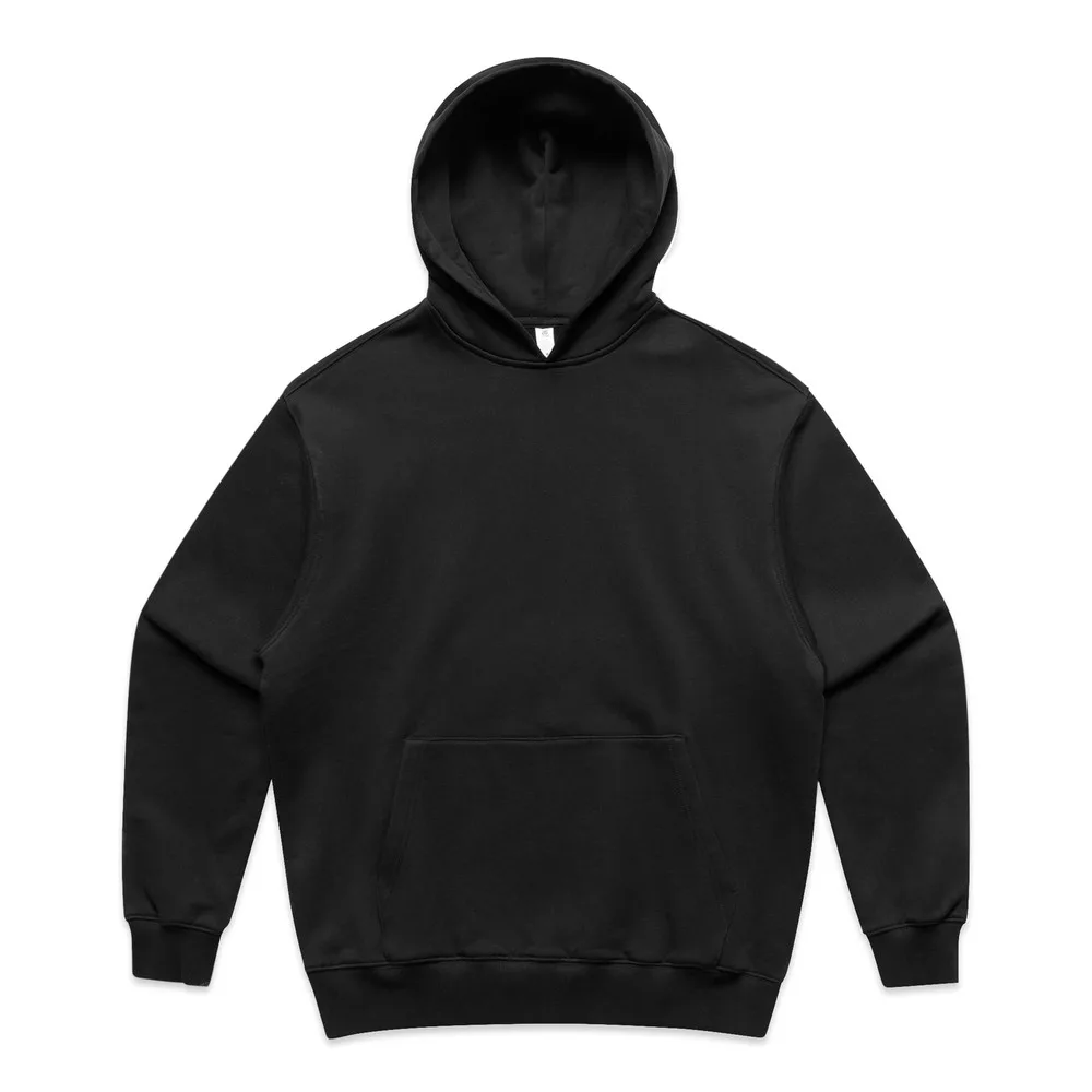 CUSTOM AS COLOUR MADE HOODIE BLACK