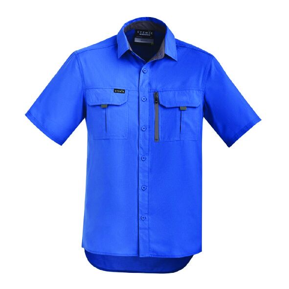Custom Syzmik Mens Outdoor Short Sleeve Shirt ZW465-08
