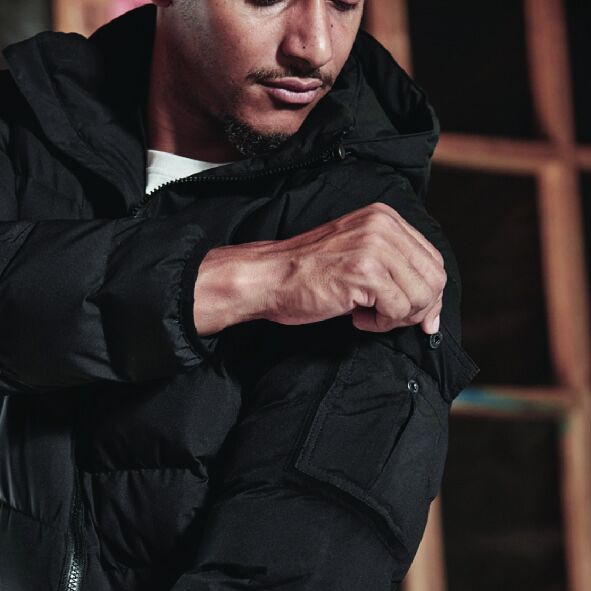 Custom Syzmik Unisex Streetworx Hooded Puffer Jacket-07