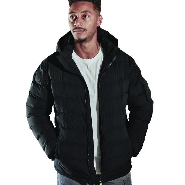 Custom Syzmik Unisex Streetworx Hooded Puffer Jacket-09