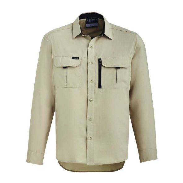 Syzmik Mens Outdoor Long Sleeve Shirt ZW460-03