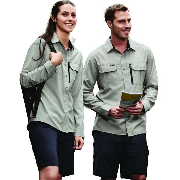 Syzmik Mens Outdoor Long Sleeve Shirt ZW460-07