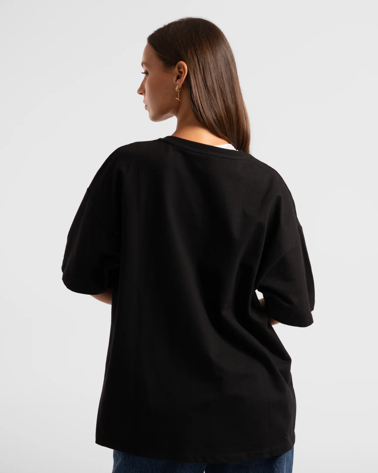 Active Basics Luxe Oversized Tee Back