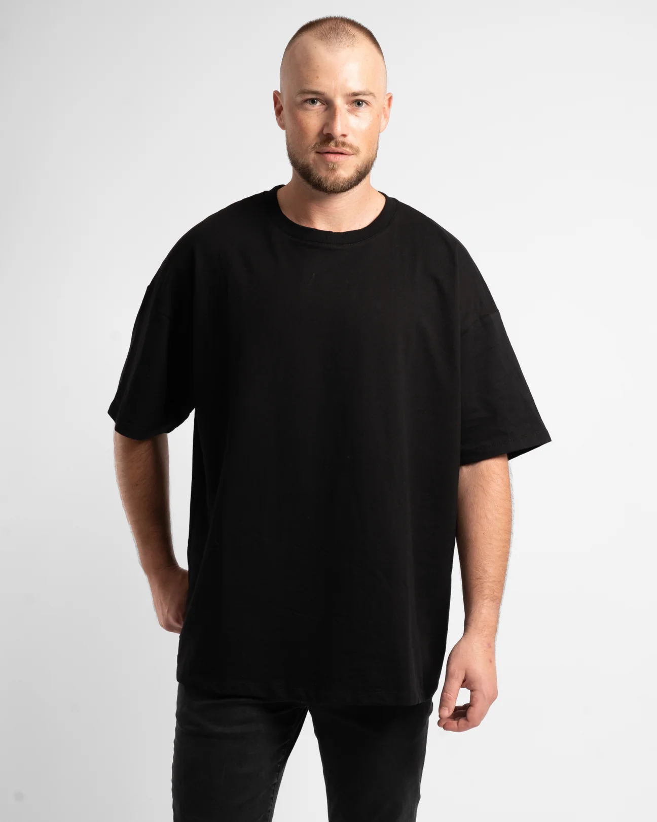 Active Basics Luxe Oversized Tee Onyx