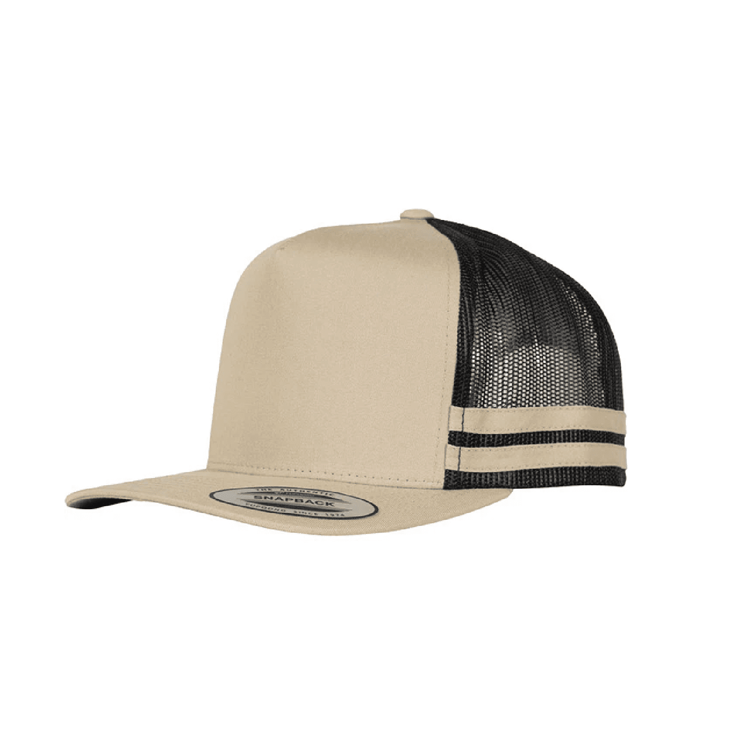 Custom Flexfit 6507 Stripe Trucker Cap-04