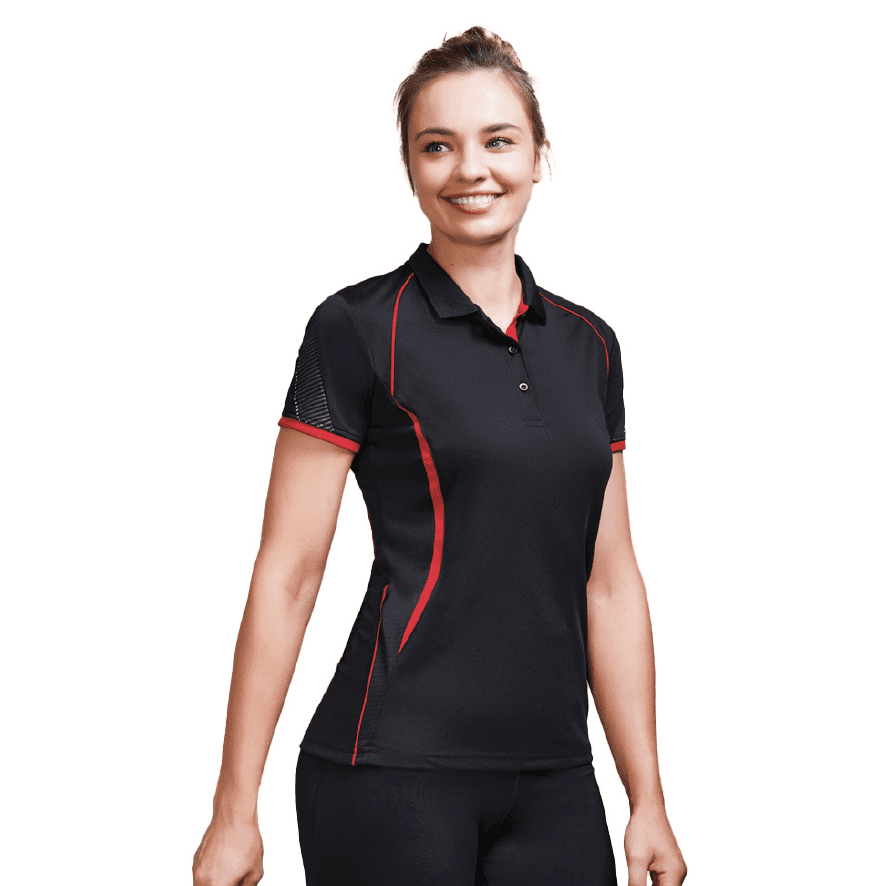 Womens Razor Short Sleeve Polo P405LS-03