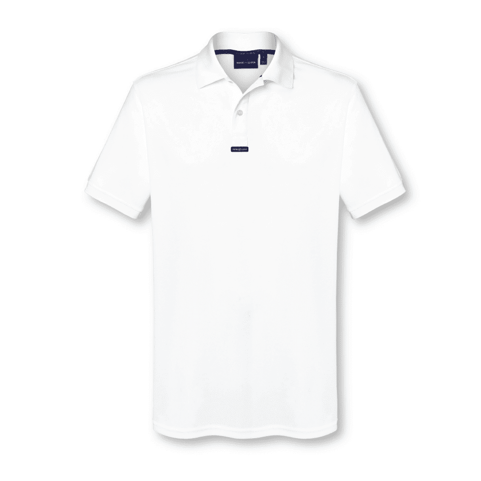 White Custom Henri Lloyd Dri Fast Polo-10